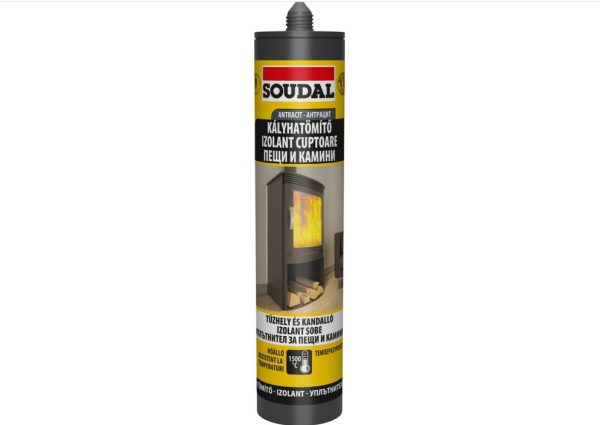Топлоустойчив силикон Калофер HU/RO 300мл SOUDAL106649
