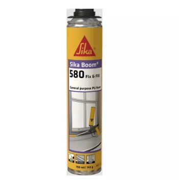 Експандираща Пистолетна Полиуретанова Пяна 750мл Sika Boom®-580 Fix & Fill