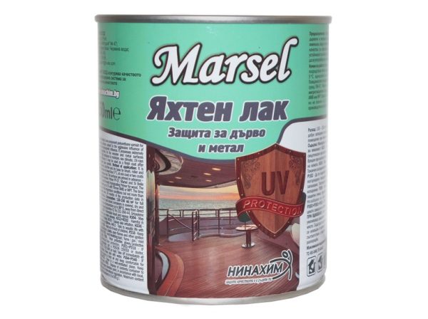 Лак яхтен Марсел 0.650л