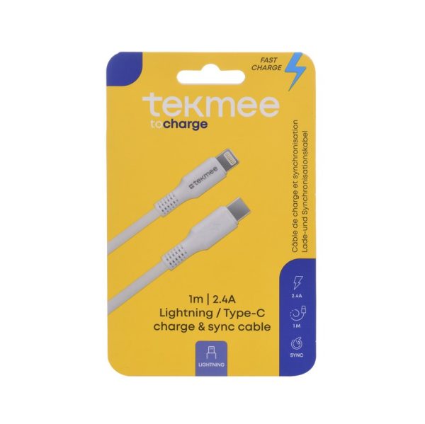 Tekmee 1m 20w Lightning/type-c 40430172