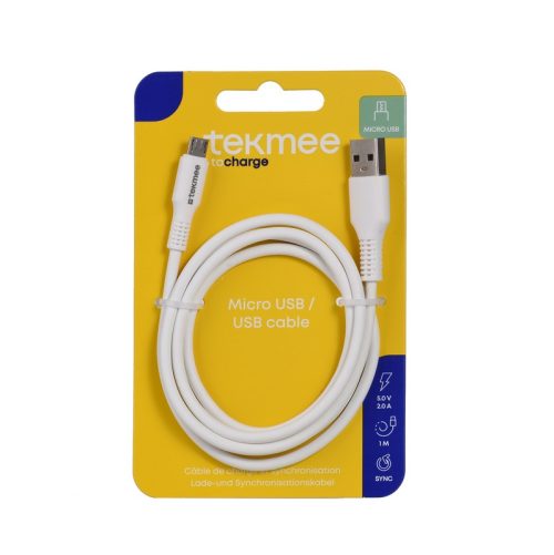 Кабел Tekmee 2a Micro Usb/usb 1m 40430168
