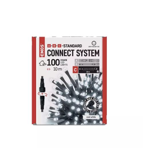 Декоративно осветление Emos D1AC03 100 крушки LED 1.2 W IP44