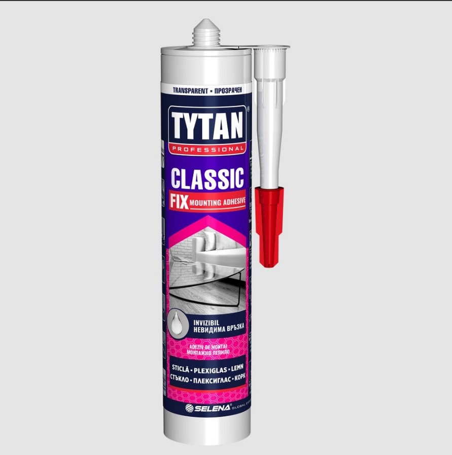 Мултифункционално Прозрачно Лепило Tytan Professional Classic Fix 100мл