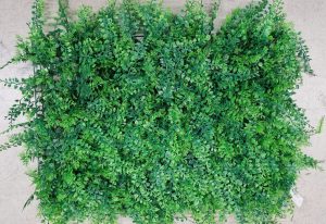 Изкуствена трева за стена, ситно зелено 3, 40x60 см, DIY-AP-13