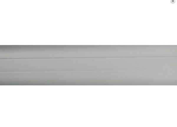 PVC перваз с кабел канал SG56/00, бял – 2.5 м, 317370)