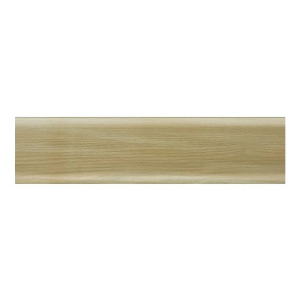 PVC перваз с кабелен канал SG56/79, пастелен ясен – 2.5 м, Salag