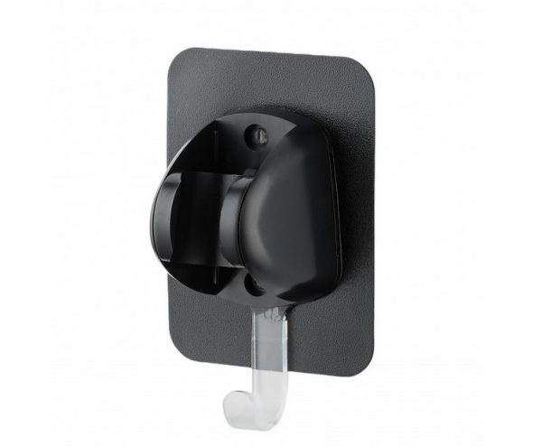 ABS държач за подвижен душ INTER CERAMIC, черен мат – 3011MB