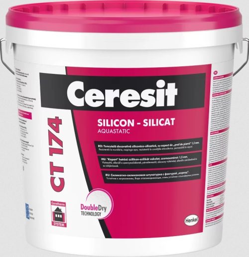 Силикат-силиконова мазилка Ceresit CT 174