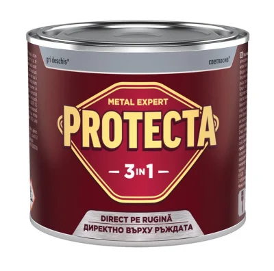 3 В 1 Емайллак 500 Ml Светло Сив Цвят Protecta