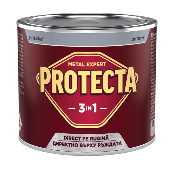 3 В 1 Емайллак 500 Ml Светло Сив антрацит Protecta