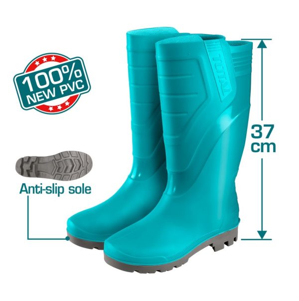 Ботуши TOTAL TSP302L, високи, зелени