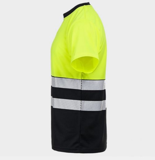 Сигнална тениска PRISMA HV Жълт/Черен цвят 04100173