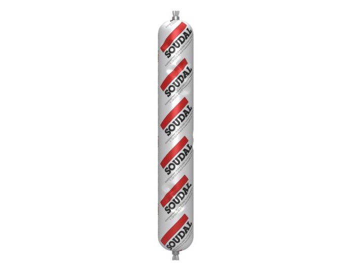 Полиуретаново лепило-уплътнител Soudal Soudaflex 40FC , 600мл