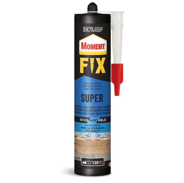 Силно монтажно лепило Moment Super Fix, 400гр.