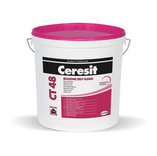 Силиконова боя Ceresit CT 48 , бяла /база/ , 15 л.