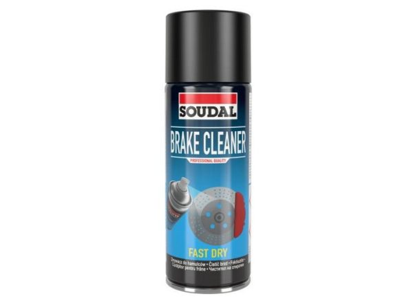 Обезмаслител за спирачки SOUDAL 600мл, бързосъхнещ спрей 360°