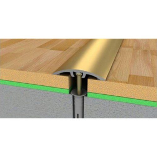 ЕМСА ЛАЙСНА АЛУМ. ПРЕХОДНА ЗЛАТО 40ММ  2.70М 412356