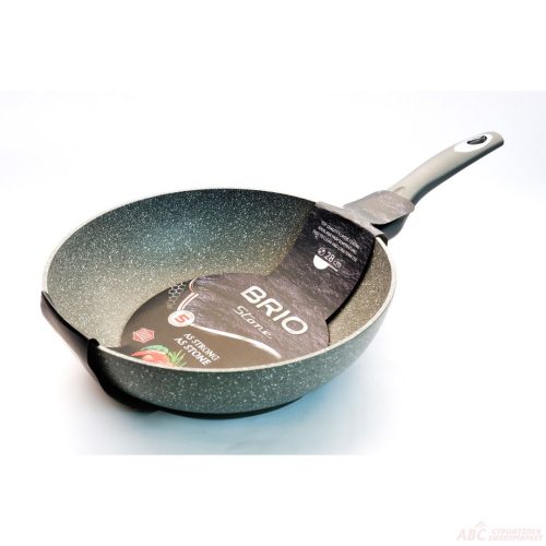 Brio Тиган Уок - Индукционен Stone 28см.