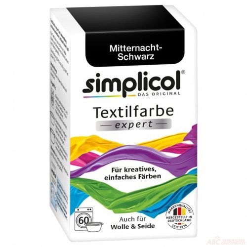 Simplicol Intensive боя за дрехи и текстил-Нощно Черно 150гр.