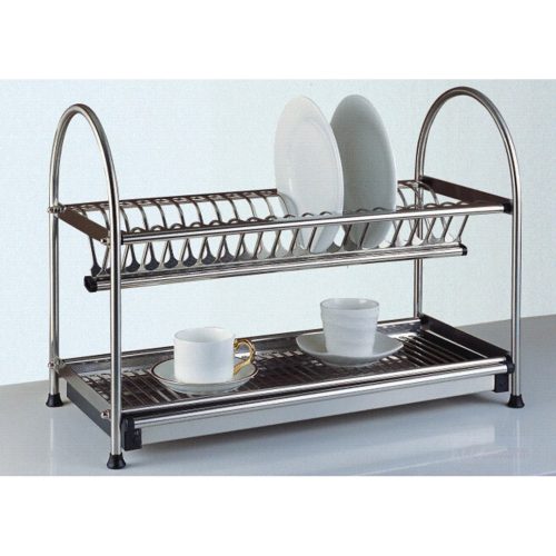 Поставка за сушене на домашни прибори на 2 нива 225 В