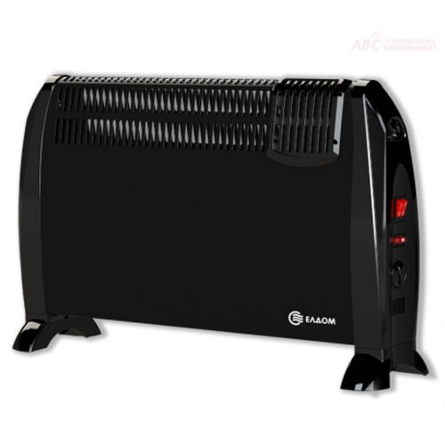 Елдом конвектор- черен с вентилатор CFV2000