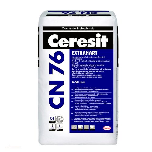 Саморазливна подова замазка CERESIT CN 76 - 25кг