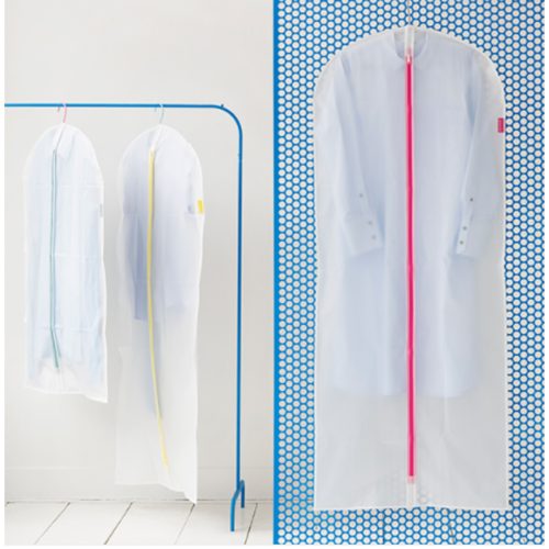 Калъф за дрехи BRABANTIA, размер XL WHITE 60 X 150 см, 2 броя