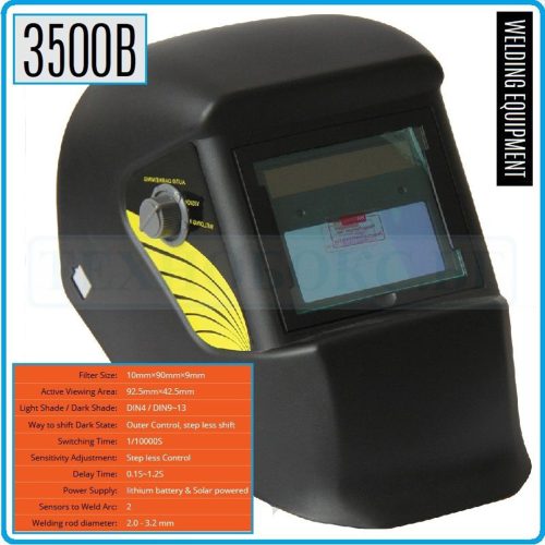 Фотосоларен заваръчен шлем DALYG3500B