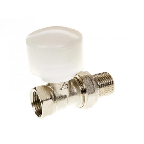 Вентил радиаторен прав 1/2" thermolux