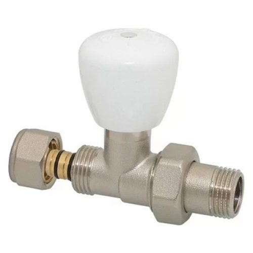 Прав радиаторен вентил с адаптор 16*2 fornara