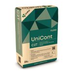 Rendering sack of cement isolated on white background