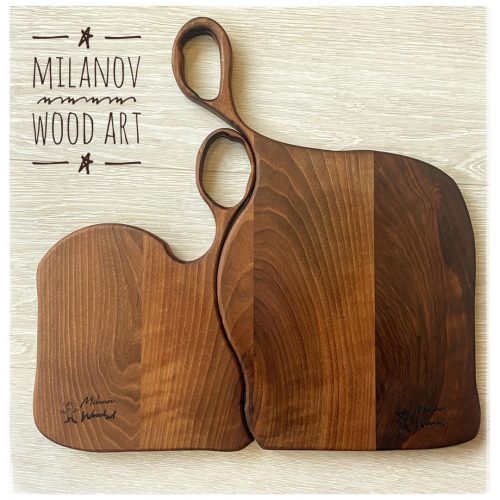 Комплект дъски за рязане и сервиране “Влюбени“