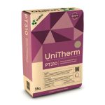 Rendering sack of cement isolated on white background