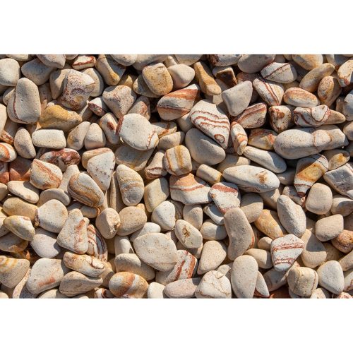 Декоративни камъни Pebbles Politico 3-6 см цвят травертин