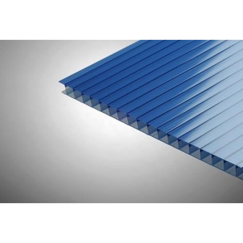 Пк поликарбонат 4мм 2.10/6 м син 105156