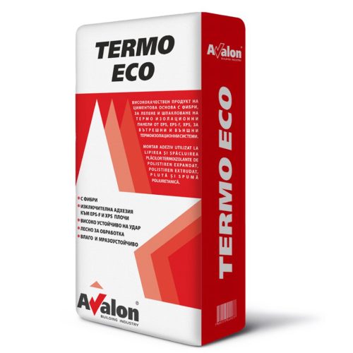 Лепило шпакловка Termo Eco White Avalon - 25 кг 48бр/палет