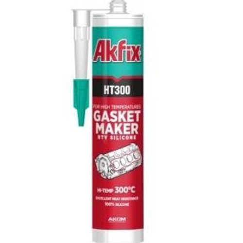 Силикон термо 300° черен 310мл. Akfix НТ300