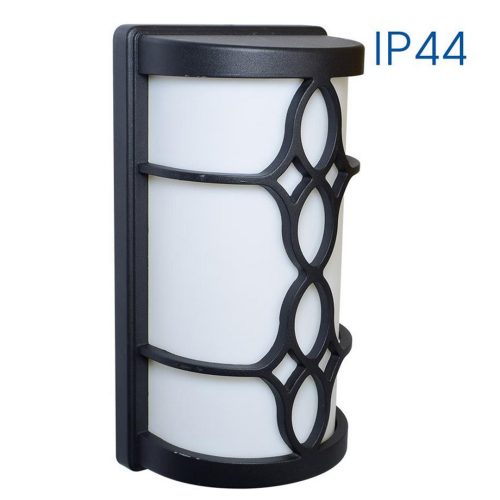 Влагозащитен аплик черен DAKAR 1хЕ27 IP44