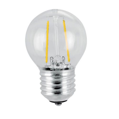 ФИЛАМЕНТ ЛАМПА LED 230V НЕУТРАЛНА СВЕТЛИНА GF45 LED 4W E27 CL 4000K FLICK LED 004449
