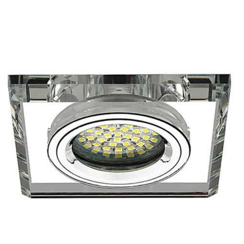 ЛУНА СТЪКЛО КВАДРАТ GRACE SL401 SR СРЕБРО 3873