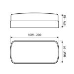 LED ПЛАФОНИЕРА СТУДЕНА СВЕТЛИНА 230V IP54 BALI/O LED 16W CL 4000K 004147 1 0000012996.jpg