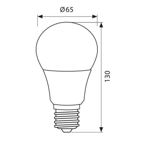LED лампа LGL 15w E27 CL 4000k 3642