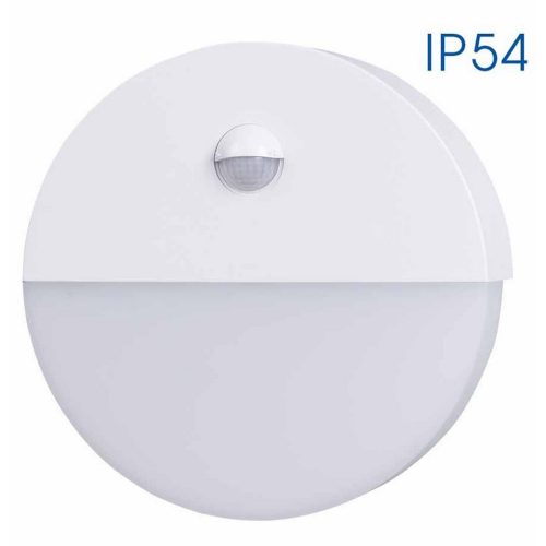 Аплик със сензор за движение IP54,4000K,230V,AURA LED 10w.sr14,viv4547