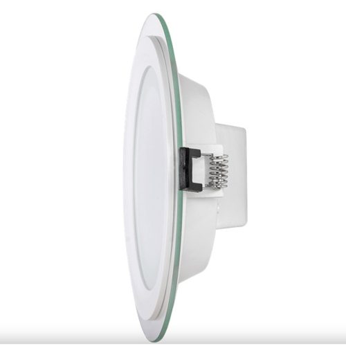 LED СТЪКЛЕН ПАНЕЛ КРЪГ 12W  IP44 220-240V 4200K SMD 2835 СТОЖИ  120 LPRG1242