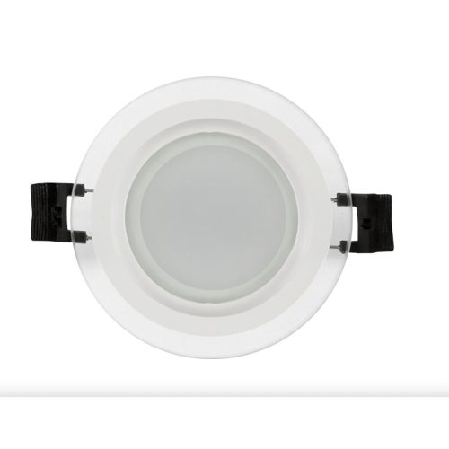 LED СТЪКЛЕН ПАНЕЛ КРЪГСТОЖИ  220-240V АС 120 6W 4200K SMD 2835 LPRG642