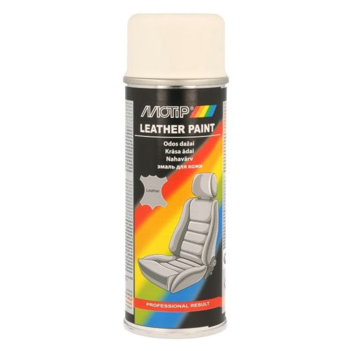 Спрей Motip за винил и кожа, 200мл бял RAL 9016