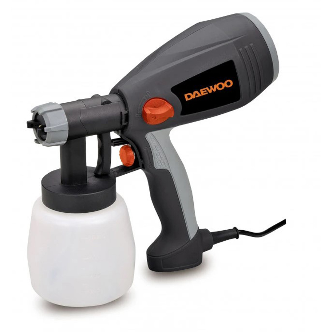 0000013284.jpg Електрически пистолет за боядисване DAEWOO DASP400, 450 W, 2.5 мм