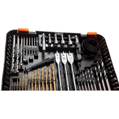 Комплект свредла и битове DAEWOO DWKIT100, 100 части