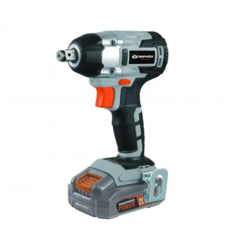 Гайковерт Акумулаторен DAEWOO DALIW18-1B UNI-BAT, 20 V, 280 Nm, без батерия и зарядно, 4 вложки 17, 19, 21 и 23 мм