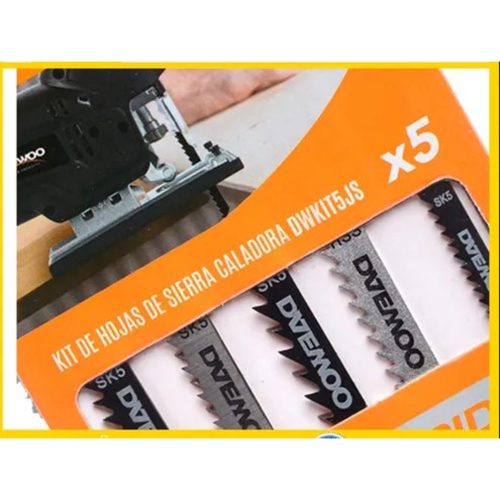 Комплект ножчета за зеге DAEWOO DWKIT5JS, 5 броя